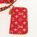 LOUIS VUITTON Monogram Speedy P9 Bandouliere 40 Bag Rouge M24420 Auth 150936SM-24