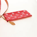 LOUIS VUITTON Monogram Speedy P9 Bandouliere 40 Bag Rouge M24420 Auth 150936SM-25