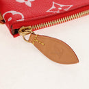 LOUIS VUITTON Monogram Speedy P9 Bandouliere 40 Bag Rouge M24420 Auth 150936SM-26