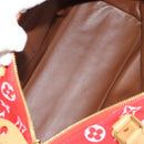 LOUIS VUITTON Monogram Speedy P9 Bandouliere 40 Bag Rouge M24420 Auth 150936SM-11