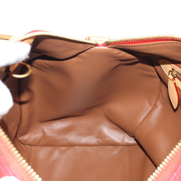 LOUIS VUITTON Monogram Speedy P9 Bandouliere 40 Bag Rouge M24420 Auth 150936SM