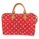 LOUIS VUITTON Monogram Speedy P9 Bandouliere 40 Bag Rouge M24420 Auth 150936SM-2