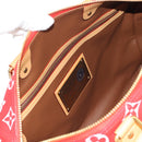 LOUIS VUITTON Monogram Speedy P9 Bandouliere 40 Bag Rouge M24420 Auth 150936SM-33