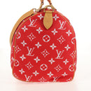 LOUIS VUITTON Monogram Speedy P9 Bandouliere 40 Bag Rouge M24420 Auth 150936SM-3