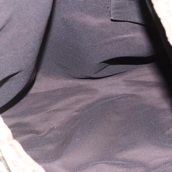 GUCCI GG Canvas Web Sherry Line Tote Bag Beige Red Green 189669 Auth 150943