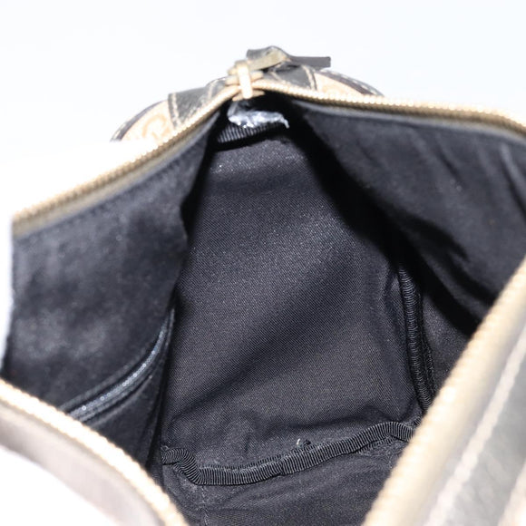 GUCCI GG Canvas Abbey Hand Bag Beige Gold 130942 Auth 150945