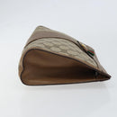 GUCCI GG Supreme Web Sherry Line Clutch Bag PVC Beige Red 89 01 033 Auth 150947-3