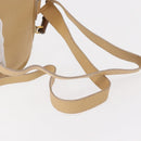 GUCCI Bamboo Backpack Suede Beige Gold 003 58 0016 Auth 150949-11