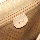 GUCCI Bamboo Backpack Suede Beige Gold 003 58 0016 Auth 150949-21