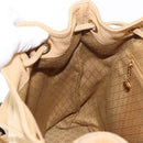 GUCCI Bamboo Backpack Suede Beige Gold 003 58 0016 Auth 150949-25
