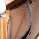 Christian Dior Honeycomb Canvas Shoulder Bag PVC Black gold Auth 150955-20