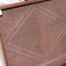 LOEWE Anagram Attache Case Hand Bag Leather Beige Auth 150956-12