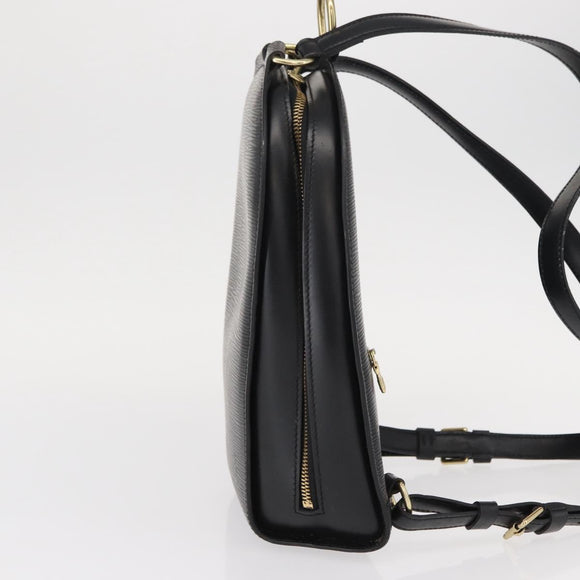 LOUIS VUITTON Epi Mabillon Backpack Black M52232 LV Auth 150959