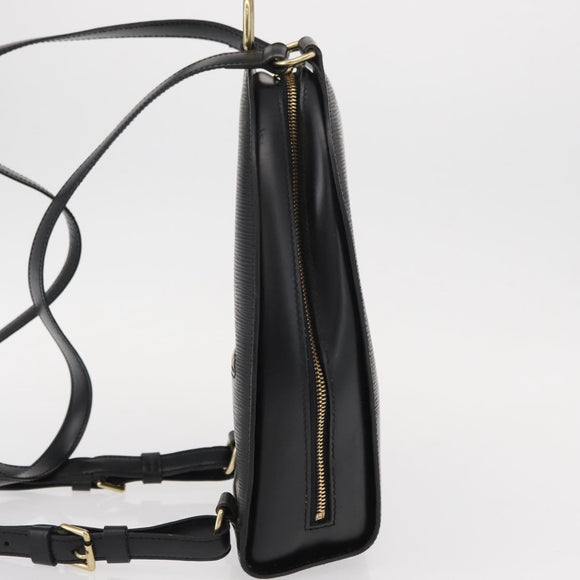 LOUIS VUITTON Epi Mabillon Backpack Black M52232 LV Auth 150959