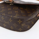 LOUIS VUITTON Monogram Saint Cloud GM Shoulder Bag M51242 LV Auth 150962-11