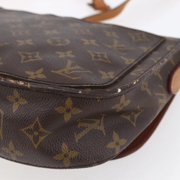 LOUIS VUITTON Monogram Saint Cloud GM Shoulder Bag M51242 LV Auth 150962