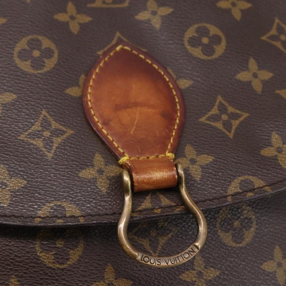 LOUIS VUITTON Monogram Saint Cloud GM Shoulder Bag M51242 LV Auth 150962