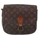 LOUIS VUITTON Monogram Saint Cloud GM Shoulder Bag M51242 LV Auth 150962-2