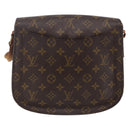 LOUIS VUITTON Monogram Saint Cloud GM Shoulder Bag M51242 LV Auth 150962-3
