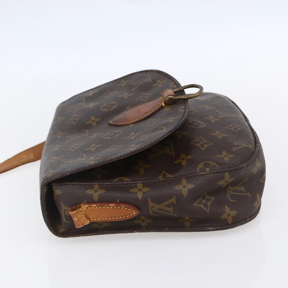 LOUIS VUITTON Monogram Saint Cloud GM Shoulder Bag M51242 LV Auth 150962