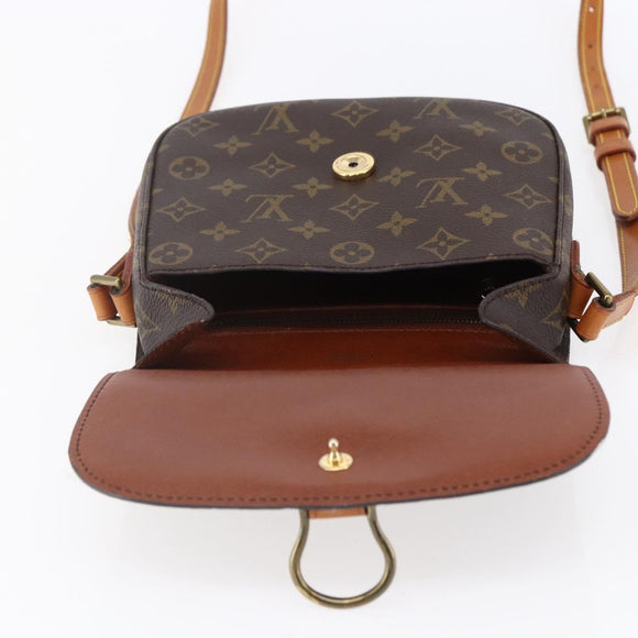 LOUIS VUITTON Monogram Saint Cloud MM Shoulder Bag M51243 LV Auth 150963