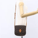 LOUIS VUITTON Monogram Saint Cloud MM Shoulder Bag M51243 LV Auth 150963-26
