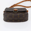 LOUIS VUITTON Monogram Saint Cloud MM Shoulder Bag M51243 LV Auth 150963-5