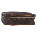 LOUIS VUITTON Monogram Trousse Boite Cosmetic Pouch M47640 LV Auth 150964-1