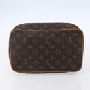LOUIS VUITTON Monogram Trousse Boite Cosmetic Pouch M47640 LV Auth 150964-6