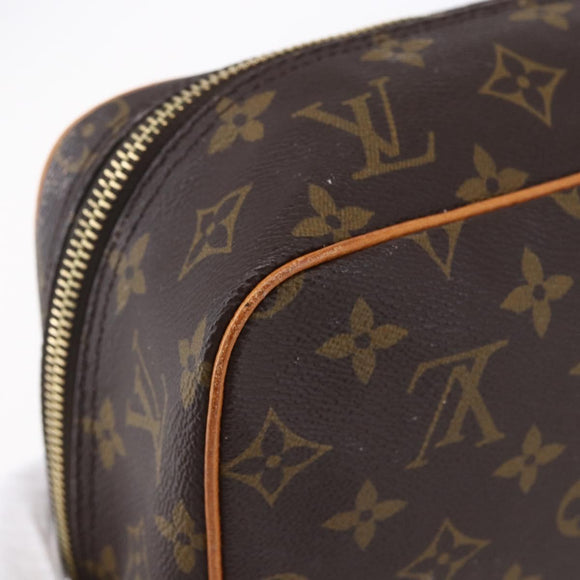 LOUIS VUITTON Monogram Trousse Boite Cosmetic Pouch M47640 LV Auth 150964