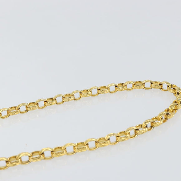 CHANEL Matelasse Chain Shoulder Bag Suede Red Gold CC Auth 150966