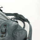 BALENCIAGA The Twiggy Hand Bag Leather 2way Light Blue 128523 Auth 150973V-11