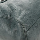 BALENCIAGA The Twiggy Hand Bag Leather 2way Light Blue 128523 Auth 150973V-16