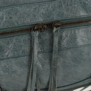 BALENCIAGA The Twiggy Hand Bag Leather 2way Light Blue 128523 Auth 150973V-22