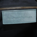 BALENCIAGA The Twiggy Hand Bag Leather 2way Light Blue 128523 Auth 150973V-23