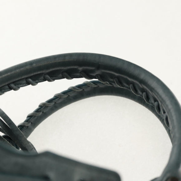 BALENCIAGA The Twiggy Hand Bag Leather 2way Light Blue 128523 Auth 150973V