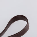 GIVENCHY Cartier Shoulder Bag Leather 2 Set Bordeaux Brown Auth 150976-15