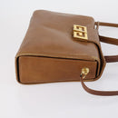 GIVENCHY Cartier Shoulder Bag Leather 2 Set Bordeaux Brown Auth 150976-4