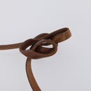 GIVENCHY Cartier Shoulder Bag Leather 2 Set Bordeaux Brown Auth 150976-6