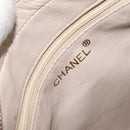CHANEL Matelasse Chain Shoulder Bag Lamb Skin Pink Gold CC Auth 150982-19