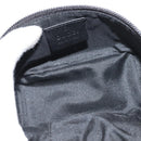 GUCCI GG Canvas Vanity Pouch Gray 039 0950 Auth 150990-18