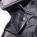 GUCCI GG Canvas Vanity Pouch Gray 039 0950 Auth 150990-21