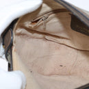 GUCCI GG Supreme Web Sherry Line Bag PVC Beige Gold 89 02 032 Auth 150998-20