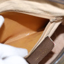 GUCCI GG Supreme Web Sherry Line Bag PVC Beige Gold 89 02 032 Auth 150998-21