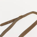 GUCCI GG Supreme Web Sherry Line Bag PVC Beige Gold 41 02 034 Auth 151000-14