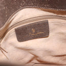 GUCCI GG Supreme Web Sherry Line Bag PVC Beige Gold 40 02 081 Auth 151001-19