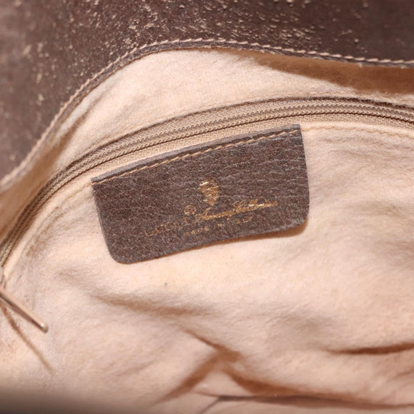 GUCCI GG Supreme Web Sherry Line Bag PVC Beige Gold 40 02 081 Auth 151001