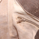 GUCCI GG Supreme Web Sherry Line Bag PVC Beige Gold 40 02 081 Auth 151001-22