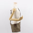 GUCCI GG Supreme Web Sherry Line Bag PVC Beige Gold 40 02 081 Auth 151001-24