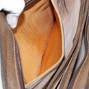 GUCCI GG Supreme Web Sherry Line Bag PVC Beige Gold 14 01 4085 Auth 151002-25